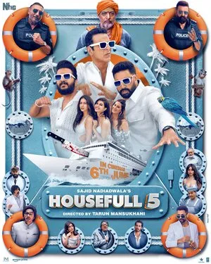 Housefull 5B 2025 Hindi HD Poster Download - Filmyzilla