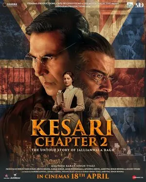 Kesari Chapter 2 2025 Hindi HD Poster Download - Filmyzilla