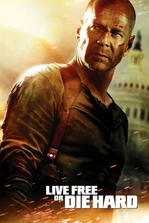 Live Free or Die Hard 2007 Hindi Dual Audio 400MB HD Poster Download - Filmyzilla