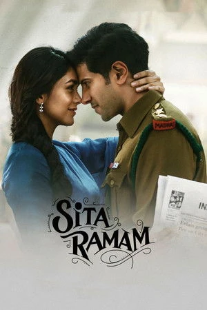 Sita Ramam 2022 Hindi - Telugu Dual Audio HD Poster Download - Filmyzilla