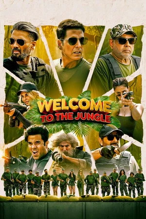 Welcome to the Jungle 2026 Hindi Dual Audio HD Poster Download - Filmyzilla